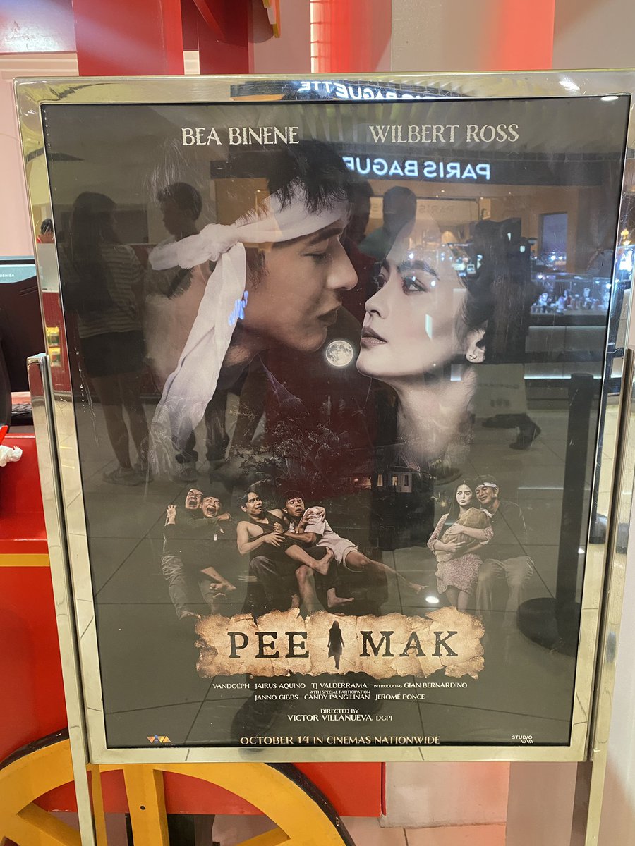 jokenkenAR's tweet photo. Sold out na 7 PM screening ng PeeMak here in SM North, but got tickets for 9:30 PM instead🎟️

When I found out you directed this and knowing how much I love Patay Na Si Hesus—I knew I had to watch. Excited to drop my review! @exgangleader #PeeMak #PeeMakPH https://t.co/gdJzosw0UJ