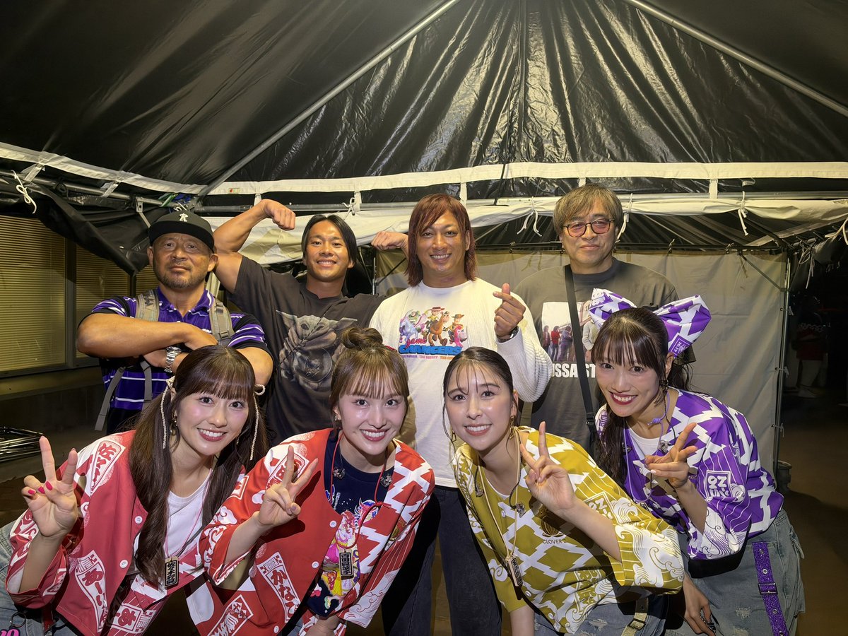 REAL_JADO's tweet photo. 最高のライブありがとうございました♪

#長生村桃神祭　#ももいろクローバーZ https://t.co/EkWjUAMD8N