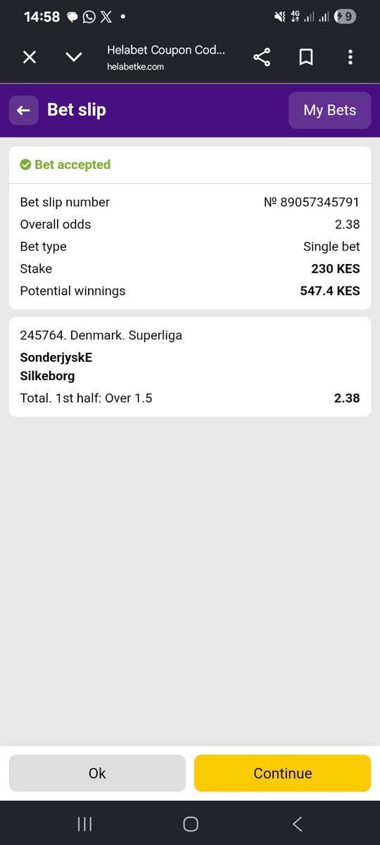 thestagg's tweet photo. Double your stake> S1ZEA

Register to Bet on #HelaBet 💰
Reg 👉 https://t.co/uzsUBGAYnX
Tz 👉 https://t.co/NStLtwk391
Apk 👉 https://t.co/nhvdOuz3x5

Promo Code 👉 ANTOH

#HelaBet 
18+ | Bet Responsibly 🔞 https://t.co/bB1XI50njb