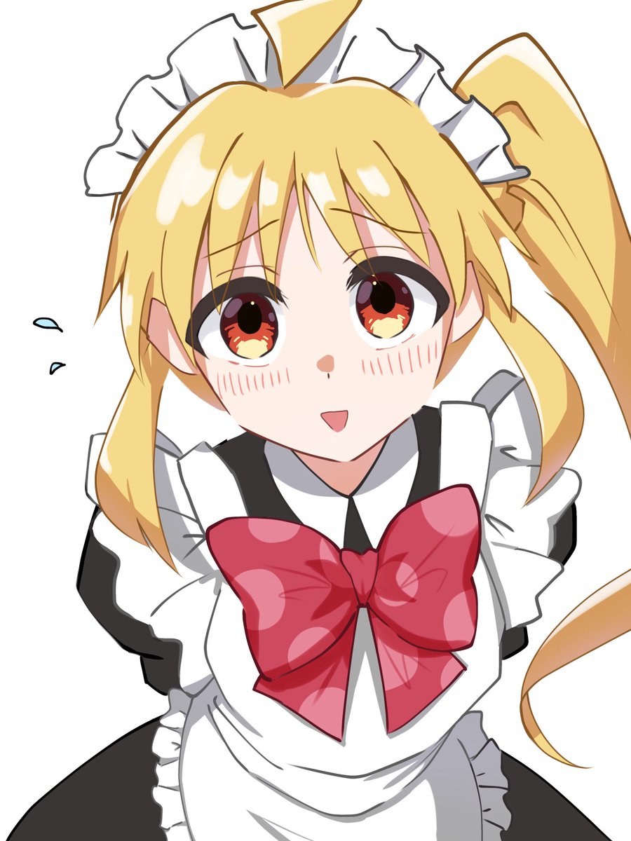 Ni_tsuMari's tweet photo. ぼっちちゃんだけ描いてないメイド服 https://t.co/TRlfgArLuC