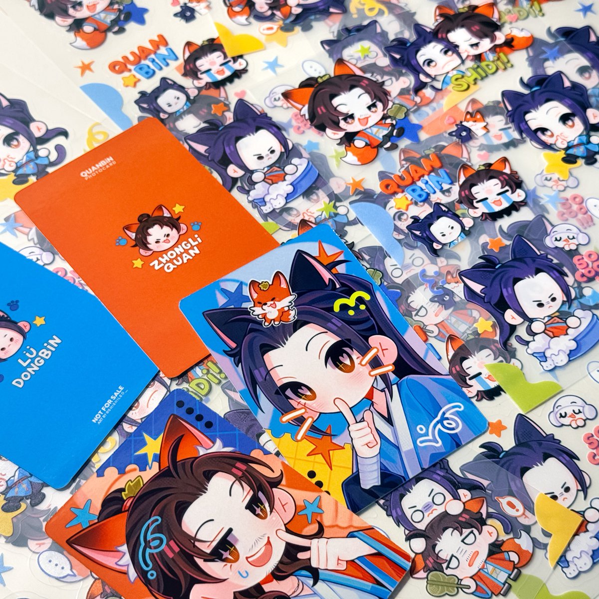 shishilex's tweet photo. quanbin giveaway!
⭕️🧊🧡💙✨

✳︎ sticker, photocard &amp; ?? set!
( 1 set / person | only 30 sets )
✳︎ Link : https://t.co/oWPwwlnYQO

มีค่าจัดส่ง 40 บาท ฟอร์มสำหรับโอนค่าส่ง จะส่งให้ทางอีเมลนะคะ✨ ชาวเฉวียนปินที่สนใจรับไอ้พี่เฉวียนและน้องปินไปดูแลสามารถกรอกฟอร์มได้เลยค้าบ 🫳🏻🦊🐱 https://t.co/dcD5F3eGj9