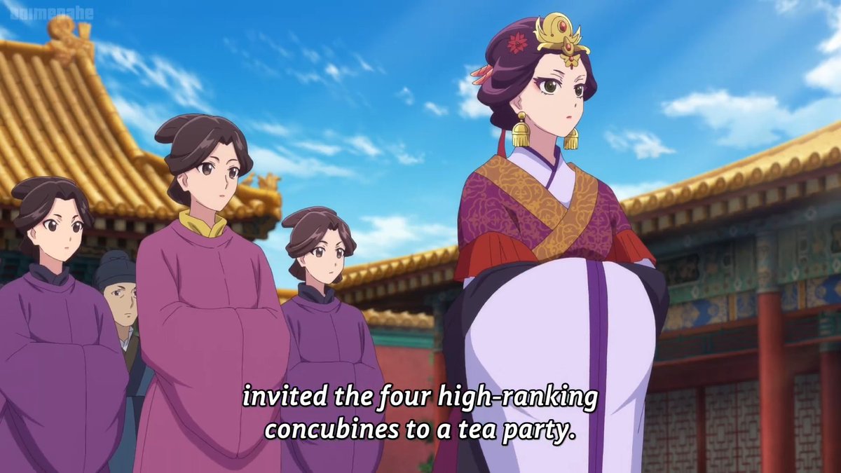 Tboi_01's tweet photo. Why do Consort Loulan's ladies-in-waiting all look the same? https://t.co/ovIXtPudf6