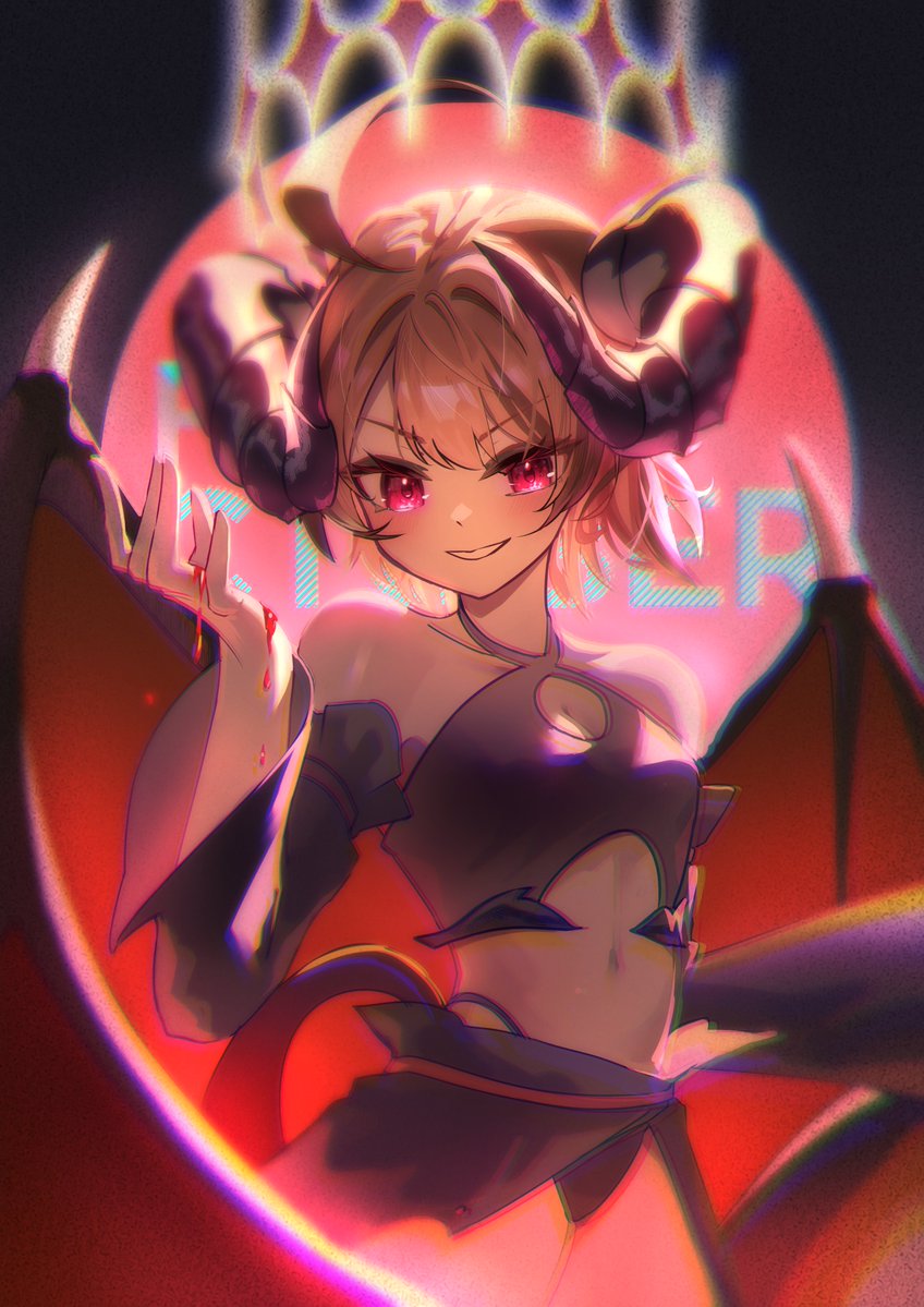 RitsukiChrilip9's tweet photo. HOLOCTOBER 2026
DAY 18: DEMON
#rkggk #HOLOctober https://t.co/zc9xaivXy6