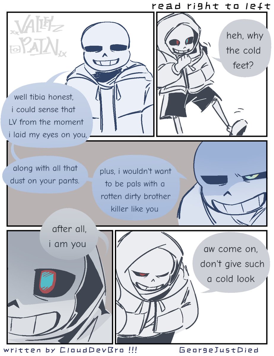 ValleyZ_PaiN's tweet photo. Couldn't get this outta my head so I tried drawing it kinda

(first time drawing Murder Sans woahg) https://t.co/pmhagWpo0U