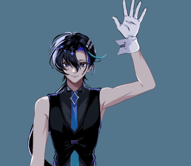 wayadabesa's tweet photo. Live2Dにおいて脇の見える服は腕の構造激ムズだけど
そよぎくんの上着無し差分好きすぎるから執念でモデリングしてる https://t.co/cJkh6874Mc