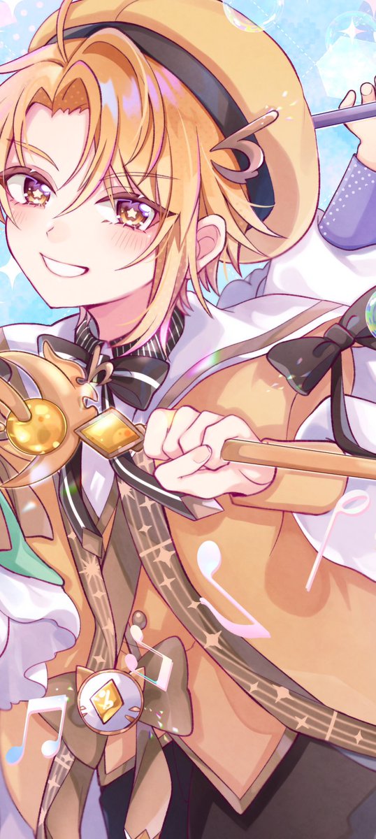 prrrsk's tweet photo. 魔法少年🪄➰⋆꙳
うしさせいんと⭐︎みるきぃず🎼໒꒱· ﾟ

#うらたぬ王国の美術館 #しまーと 
#坂田です #センラの絵ぇやん https://t.co/69CNjeLkJi