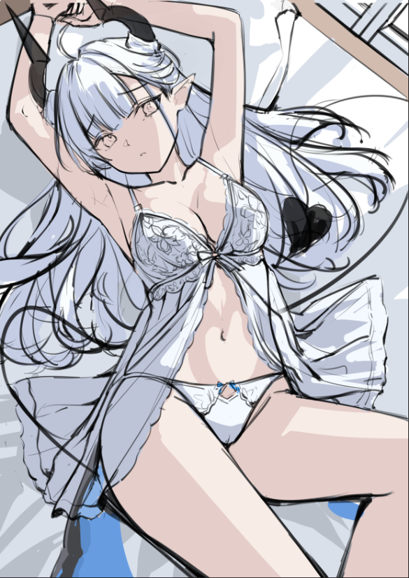 Mashiro73460583's tweet photo. #ラフ #sketch 摸摸缇娅草图 https://t.co/yGBDwOWkt0