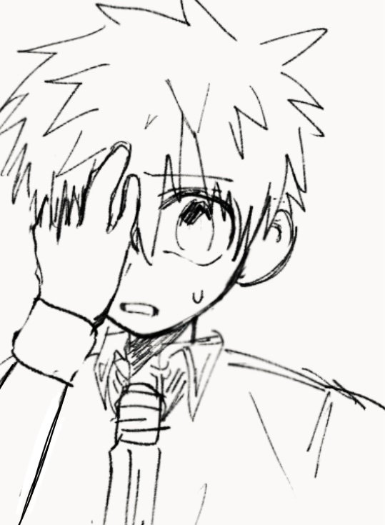 8jgWe's tweet photo. しろさんの素敵なシュチュエーションをお借りして、描いたものです。
ありがとうございます

微⚡️☘️⚡️＋ 没絵 https://t.co/pQZAwwitwN