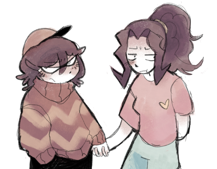 ThereMob's tweet photo. rosie holding hands dot com #spookymonth https://t.co/MTxmUL5olv