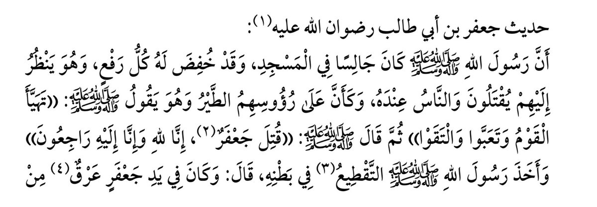 iln98k's tweet photo. قتال سيدنا جعفر بن أبي طالب وشدة حزن رسول الله ﷺ على قتله 💔 https://t.co/RBki3SiKKS