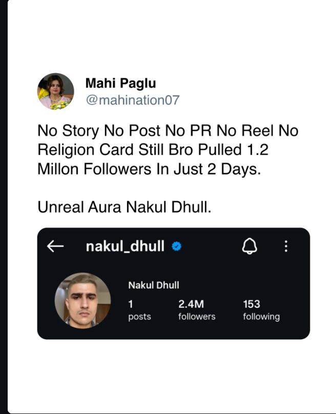 NATTY17tamim's tweet photo. baat kataam No Nakul No BB
No Nakul No BB #NakulDhull #NoNakulNoBiggBoss https://t.co/KcRP9TTIDs