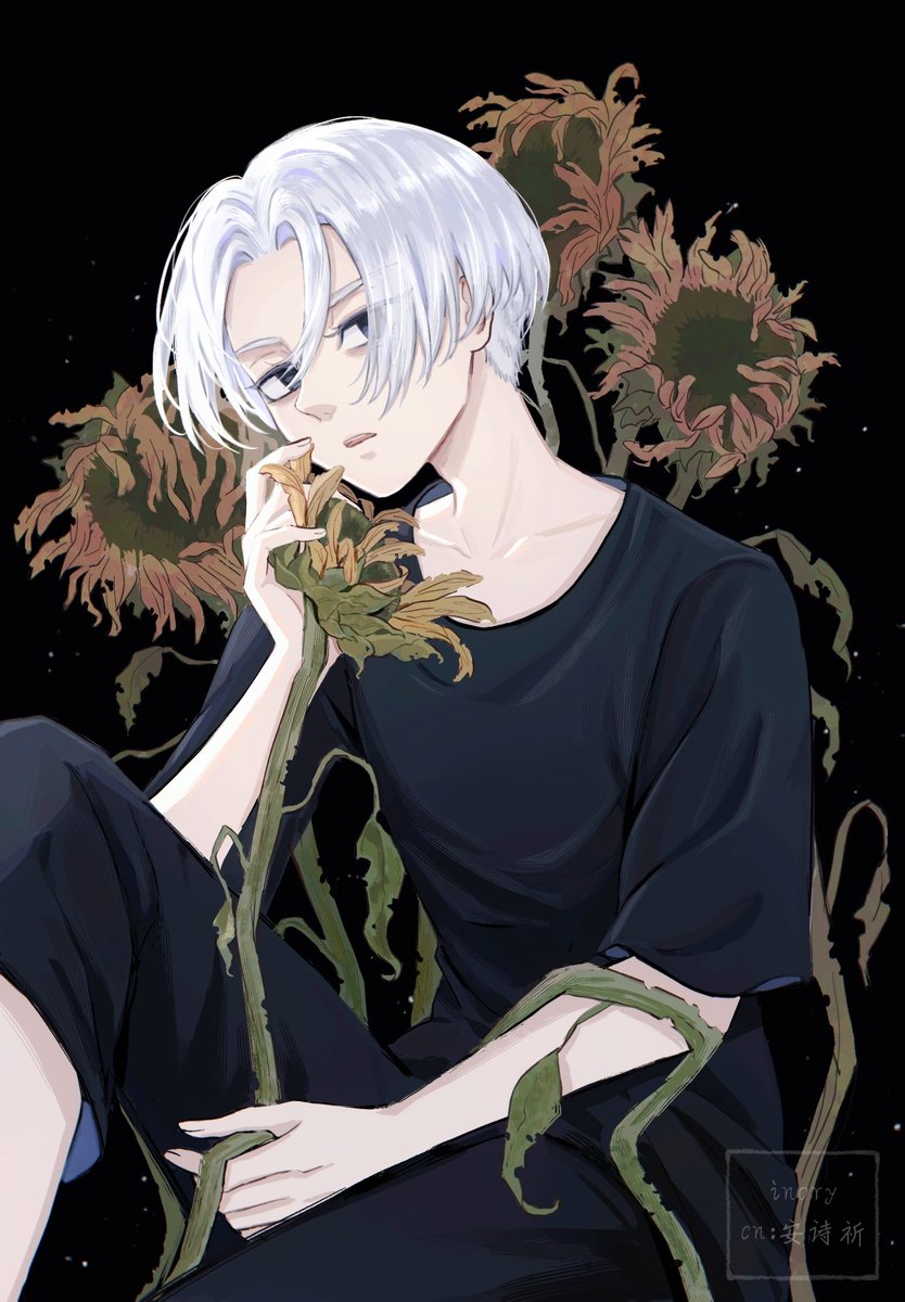 5e5ul's tweet photo. 枯れゆく向日葵
#mikey #manjirosano #マイキー 
#東京卍リベンジャーズ ＃東京卍FA https://t.co/K7wPjVQxeg