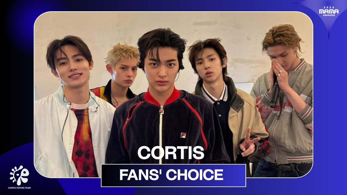 CORTIS_VT's tweet photo. 1 RETWEET = 1 VOTE 🗳️

I VOTE #CORTIS ON #2026MAMAVOTE https://t.co/XY6rAhDs68