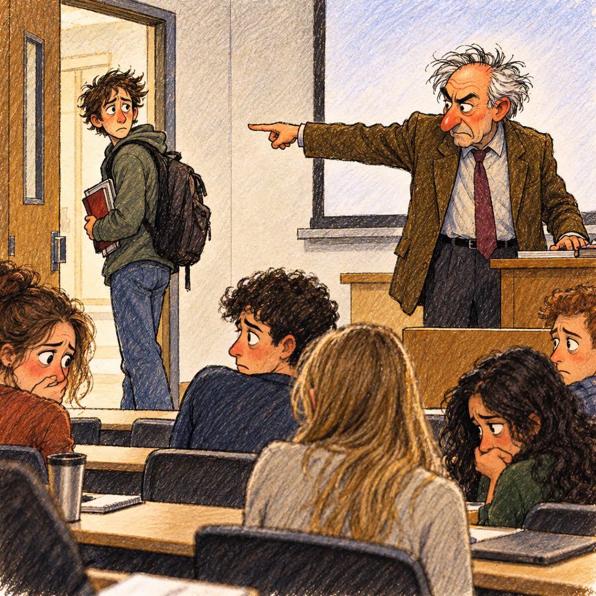yvan_theriault's tweet photo. Acceptable

C’était le premier jour de cours. Le professeur est entré, et la salle est immédiatement devenue silencieuse. Son regard a lentement balayé les étudiants, pour finalement s’arrêter sur un jeune homme

« Comment vous appelez-vous ? »

« Nathan, monsieur. »

Pendant un instant, personne n’a bougé.

Puis, le professeur a déclaré : « Sortez. Et ne revenez plus. »

Sa voix a résonné comme un verdict.

Nathan est resté pétrifié. Le choc se lisait clairement sur son visage. Il a lentement rassemblé ses affaires et s’est dirigé vers la porte, jetant des regards autour de lui, comme s’il attendait que quelqu’un — n’importe qui — dise quelque chose.

Personne n’a rien dit.

Il est parti.

Une fois la porte refermée, le silence dans la salle est devenu plus pesant. Les étudiants gardaient les yeux fixés sur leur bureau ou évitaient de croiser le regard des autres.

Le professeur a pris une inspiration et a poursuivi comme si de rien n’était.

« Quel est le but du droit ? »

Personne ne semblait savoir quoi répondre, mais, après un moment, quelques voix se sont élevées.

« Maintenir l’ordre dans la société. »

« Non. »

« Faire en sorte que les gens respectent les règles. »

« Non. »

Chaque réponse a été rejetée, et la tension dans la salle est montée d’un cran.

Finalement, une voix discrète a lancé : « Instaurer la justice. »

Le professeur a hoché la tête.

« Exactement. La justice. Alors, dites-moi : qu’est-ce que la justice ? »

Cette fois, les réponses ont été formulées avec plus de prudence.

« Protéger les droits des individus. »

« Distinguer le bien du mal. »

« Prévenir les abus. »

« Lutter contre l’injustice. »

« Bien », a dit le professeur. Il a ensuite parcouru la salle du regard. « Répondez maintenant à ceci : était-il juste, de ma part, de renvoyer Nathan de ce cours ? »

Le silence est retombé sur la salle.

Mais ce silence était différent.

Ce n’était plus de la peur.

C’était de la colère.

« Je veux une réponse de vous tous », a dit le professeur.

« NON ! »

La réponse a fusé, claire et sonore.

« Je l’ai donc traité de manière injuste ? »

« OUI ! »

Le professeur s’est redressé et a regardé la classe.

« Alors, pourquoi personne n’a-t-il rien dit ? »

Personne n’a répondu. « Pourquoi personne n’a pris sa défense ? À quoi servent les lois, les droits et les principes si les gens ont trop peur de les défendre au moment où cela compte vraiment ? »

Un silence total s’installa dans la pièce.

Puis, il dit :

« Ne restez jamais silencieux face à l’injustice. Jamais. Allez retrouver Nathan et ramenez-le. »

Voilà quelle était la leçon.

Tout ce qui ne va pas dans ce monde n’est pas nécessairement le fait de personnes cruelles et puissantes.

Parfois, l’injustice se développe parce que des gens bien, qui la voient et la reconnaissent, décident tout de même qu’il est plus prudent de garder le silence.

Et chaque fois que nous détournons le regard alors qu’une personne subit une injustice, quelque chose en nous s’amoindrit aussi.

Car la dignité ne se limite pas à la manière dont nous laissons les autres nous traiter.

Elle réside aussi dans ce que nous sommes prêts à défendre lorsque quelqu’un d’autre subit un tort.

L’injustice prospère quand le courage se tait. Soyez cette voix qui s’élève pour dire : 

« Ce n’est pas acceptable. »