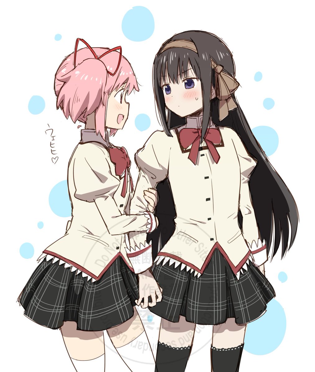 _jo_er_'s tweet photo. 私はぐいぐい来がちなまどかのいる時空で翻弄される暁美が見たいだけなんです先生 https://t.co/LrKGv8yVow