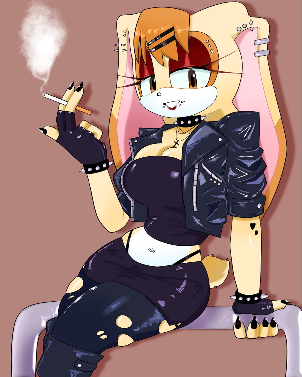 run1625283's tweet photo. She's a Little Different Today #SonicTheHedgehog #vanillatheRabbit https://t.co/d0HVrZvGTr