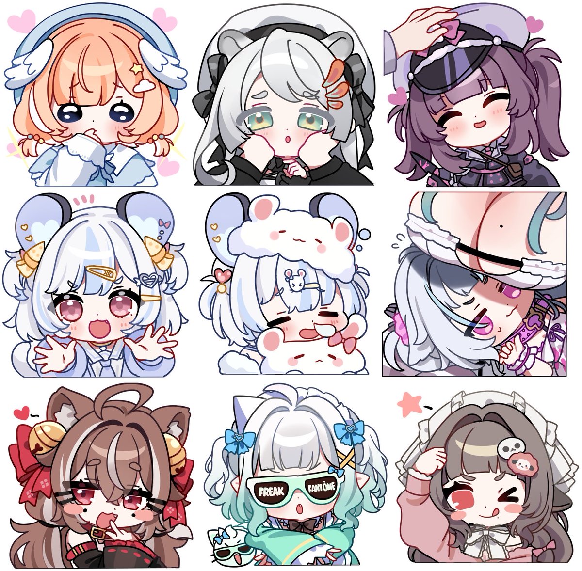chocola_vt's tweet photo. Been drawing stickers while I am on vacation 

Do you see your oshi?! https://t.co/53AJrSgOUz
