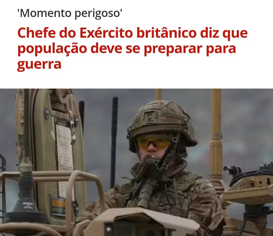 bbbrezenski's tweet photo. A humanidade não aprende mesmo né?
Dessa vez será guerra nuclear, não tem meio termo.

Um bando de velho decadente jogando bilhões de pessoas para o caos porque eles não aceitam mudança, vivem de passado, mesmo esse passado sendo uma ilusão doentia.

Enquanto isso o clima do planeta entrando em colapso por causa das mesmas pessoas que agora querem guerra.