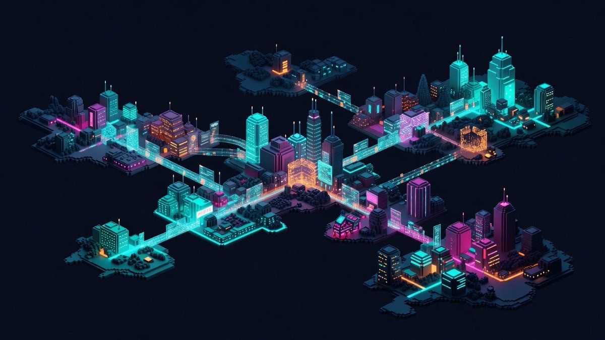 x88btc's tweet photo. One Bitmap block. Many games.

The map is just Bitcoin block numbers, so any builder can read it. The same district can show up in different worlds, like one address on many maps.

Your land doesn't care which game is open.

#Bitmap #BitcoinGames https://t.co/z9MSshbgiL