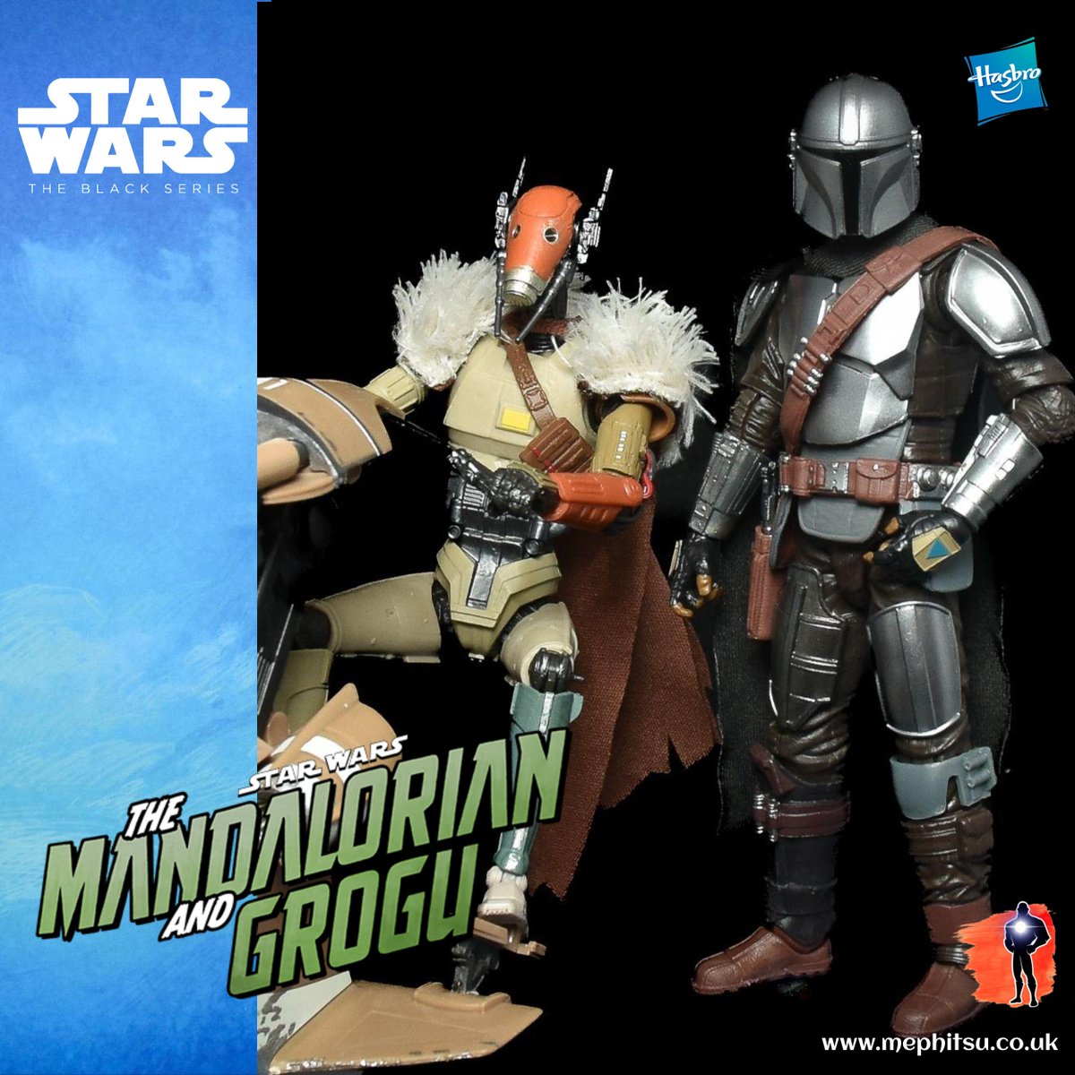 Mephitsu's tweet photo. "Do we run? Or do we fight?"

Face off on Nal Hutta with our review of the Star Wars Black Series Exclusive release of The Mandalorian, with the Mercenary Droid Enforcer and STAP

https://t.co/vtuo6k1pJX

#StarWars #StarWarsBlackSeries #TheMandalorianandGrogu https://t.co/tVA6eCJSNp