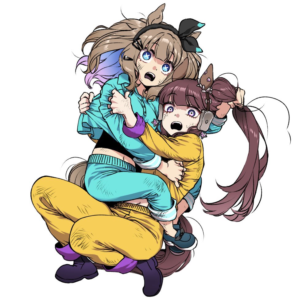 Brown_Blue_'s tweet photo. #ウマ娘 #ぱかチューブ 

🥊🥊 https://t.co/3jLHNvAZRU