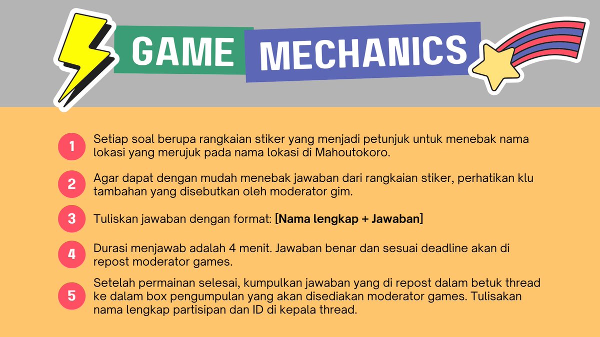 goriellax's tweet photo. “Gambar yang saya susun ini membantu kalian menjawab pertanyaan dari saya. Jangan khawatir. Semuanya mudah. Saya harap.” Ujarnya sambil terkekeh. “Nah, sebelum mulai, saya beri 5 menit untuk membaca instruksinya. Bagi yang masih bingung, langsung tanyakan saja.” https://t.co/YejzZlSCJf