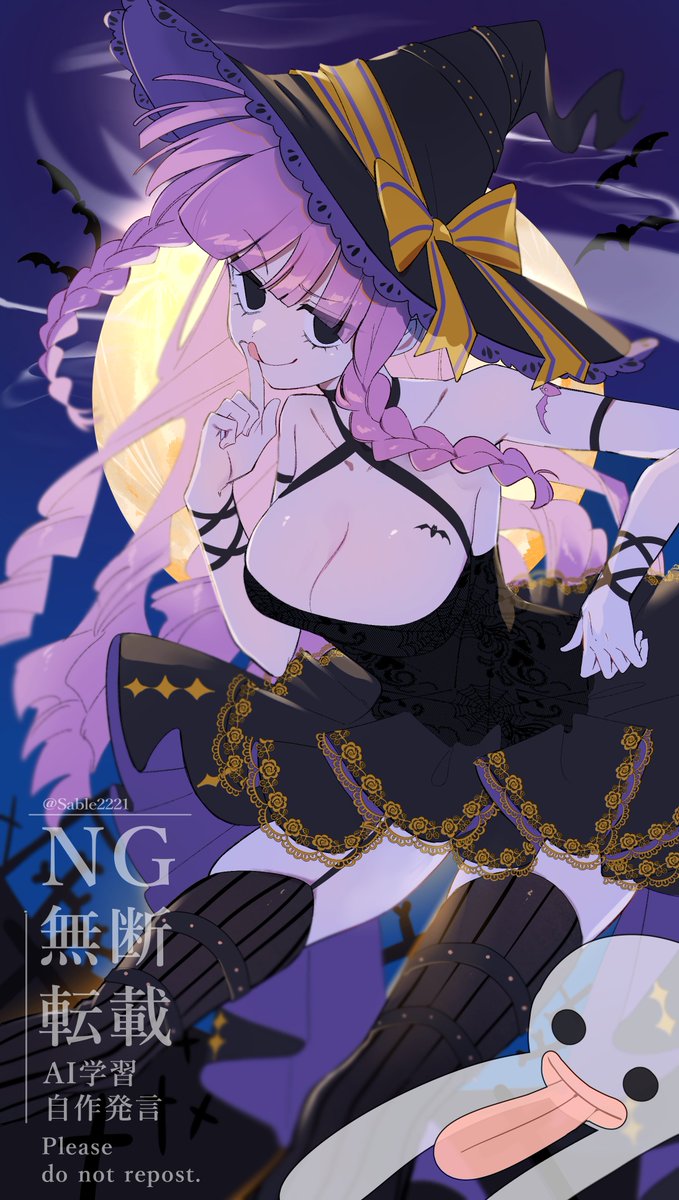 Sable2221's tweet photo. Halloween👻 https://t.co/qQOWAmHRGE