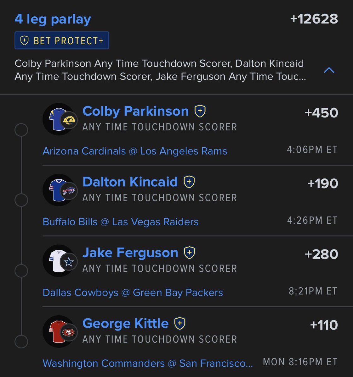 SlimeSelects's tweet photo. Colby park first TD would go crazy 🚶🏾‍♂️..

📊:@venomanalytics 

@Playbook https://t.co/4OH7245Qe0