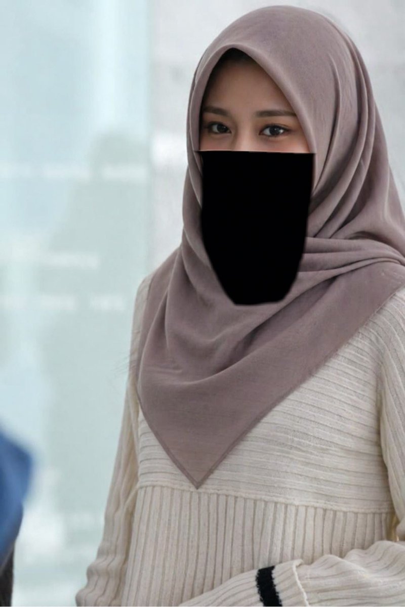 anubiani's tweet photo. Oke terpaksa aku buka cadar aku ya, biar kalian semua melihat wajahku 🙏🏻 https://t.co/AAiEIFgV4y