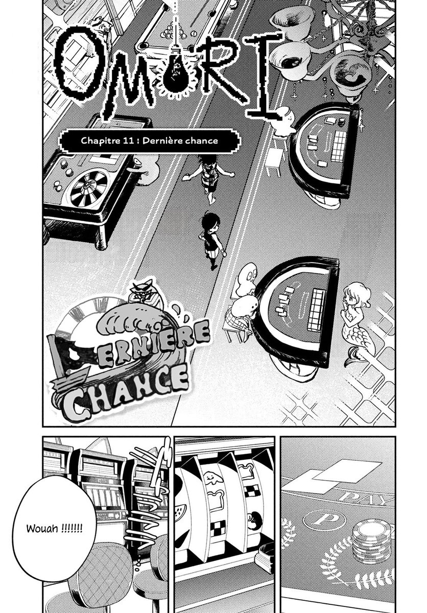 TeamScanR's tweet photo. Les amis d’OMORI ont sombré dans le capitalisme…? Il faut dire que dans un casino, la banque gagne toujours.  

Retrouvez dès maintenant le chapitre 11 d’OMORI sur notre site ! 

https://t.co/sMR0XDp4pd https://t.co/RRhZ0dYFNQ