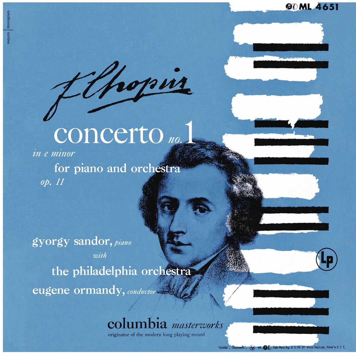LoveInner's tweet photo. #OrmandyColumbiaLegacy CD 46 Chopin’s First Piano Concerto with György Sándor. This is a very muscular performance, with both conductor and soloist converging into one approach nicely. Structures are all very clear and sharp and the impact is lucidity over emotional impact. https://t.co/EImYf0c7CM