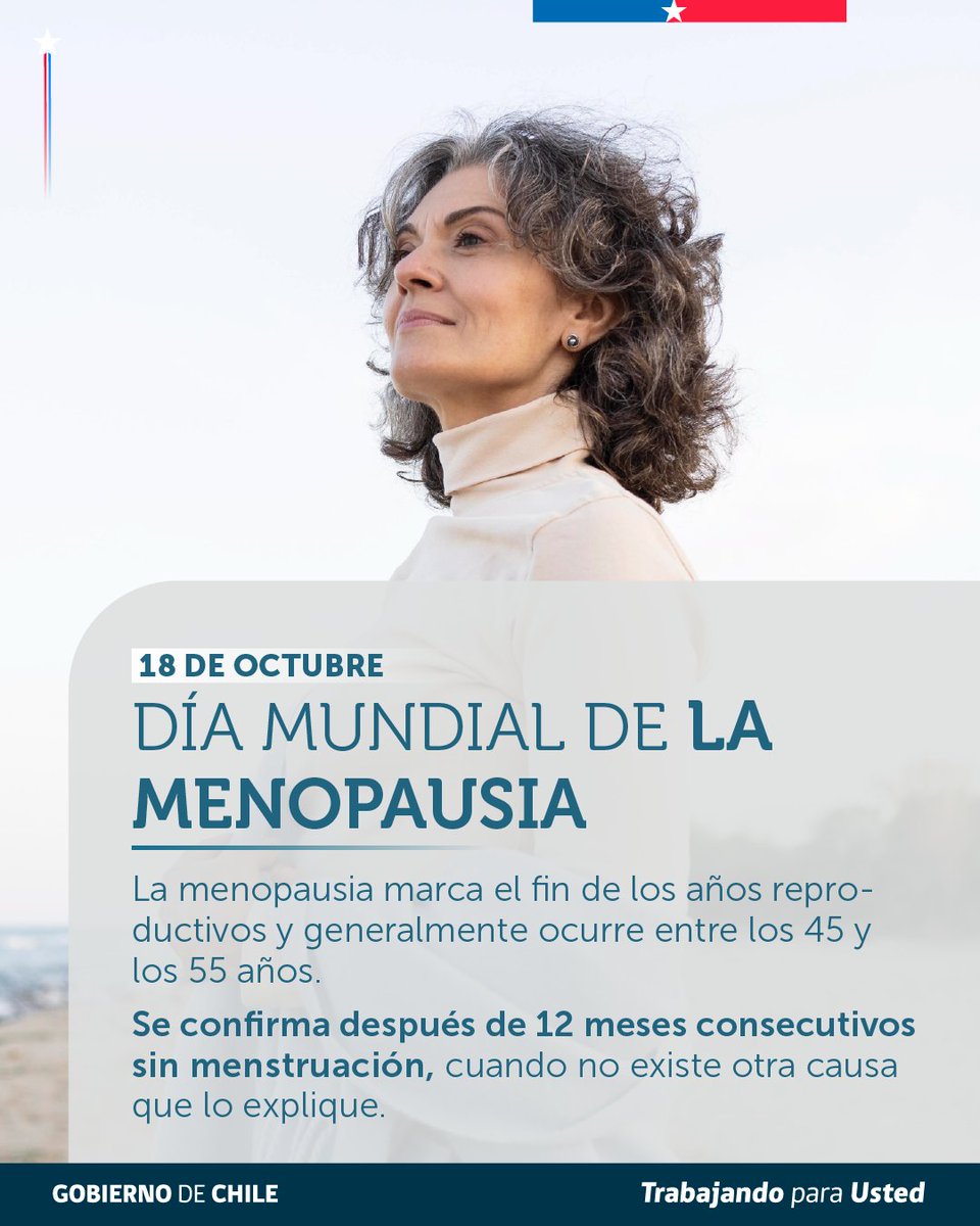 ministeriosalud's tweet photo. Cada mujer vive la menopausia de forma única, pero informarnos nos permite transitar esta etapa con mayor bienestar y tranquilidad. 🌸

En este 18 de octubre, Día Mundial de la Menopausia, recordemos que la salud integral importa en cada momento de la vida. https://t.co/7ji6zOUuSb
