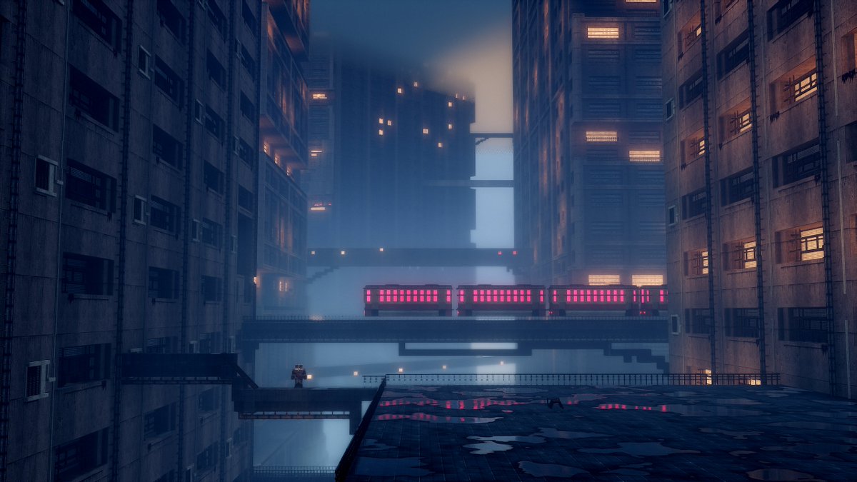 manofdutch's tweet photo. Welcome to Minecraft dystopia https://t.co/8HGlRWXVUt
