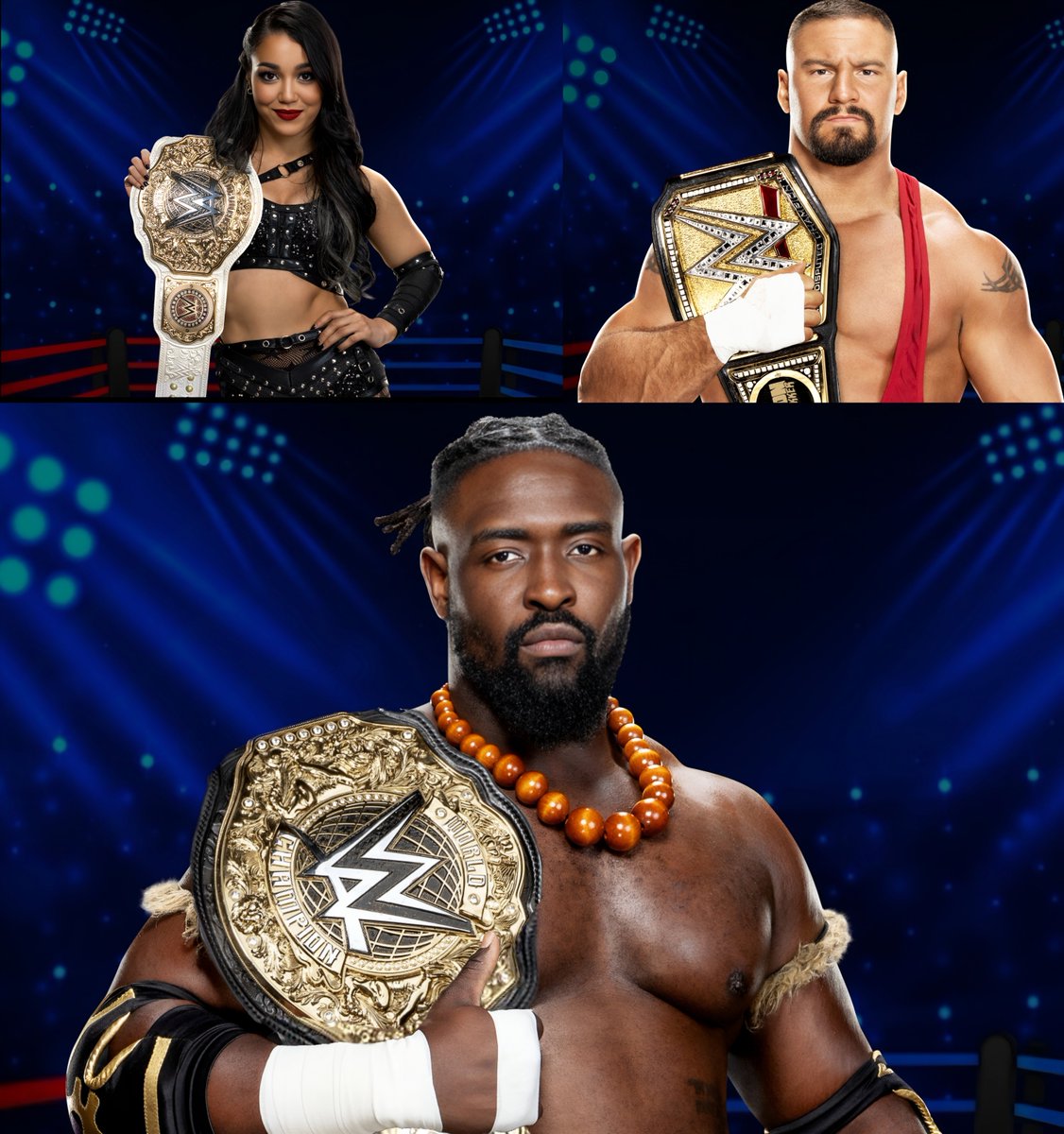AllDAYZ77's tweet photo. The scene after WrestleMania 43.

The new generation is here to TAKE OVER. 😮‍💨🔥 https://t.co/Kg8y661pZo