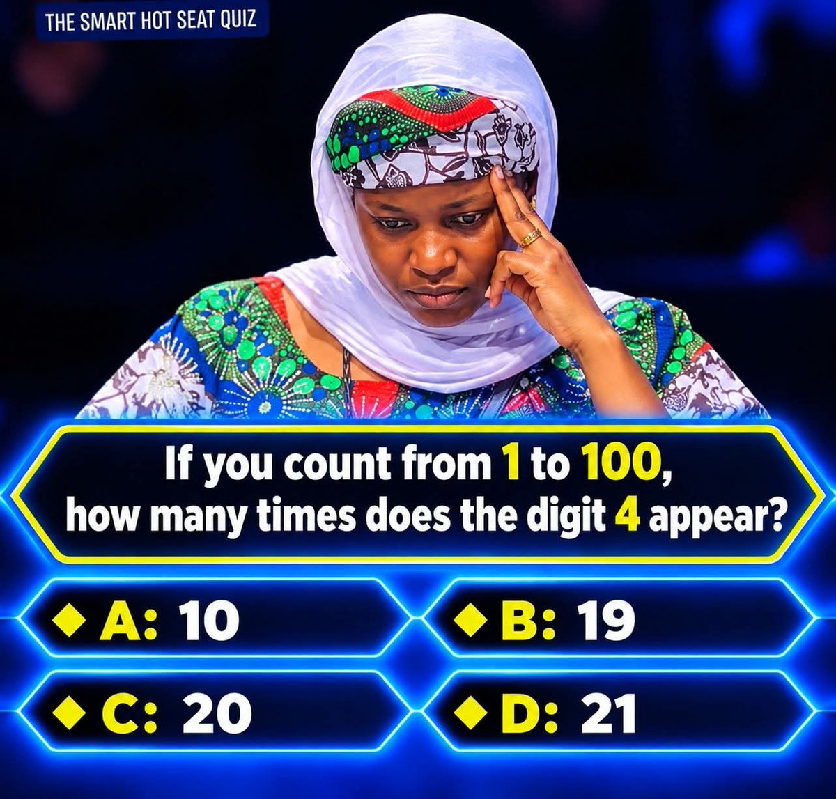 JattoQudus's tweet photo. How many times? Careful it's tricky. https://t.co/XqyD368JFF