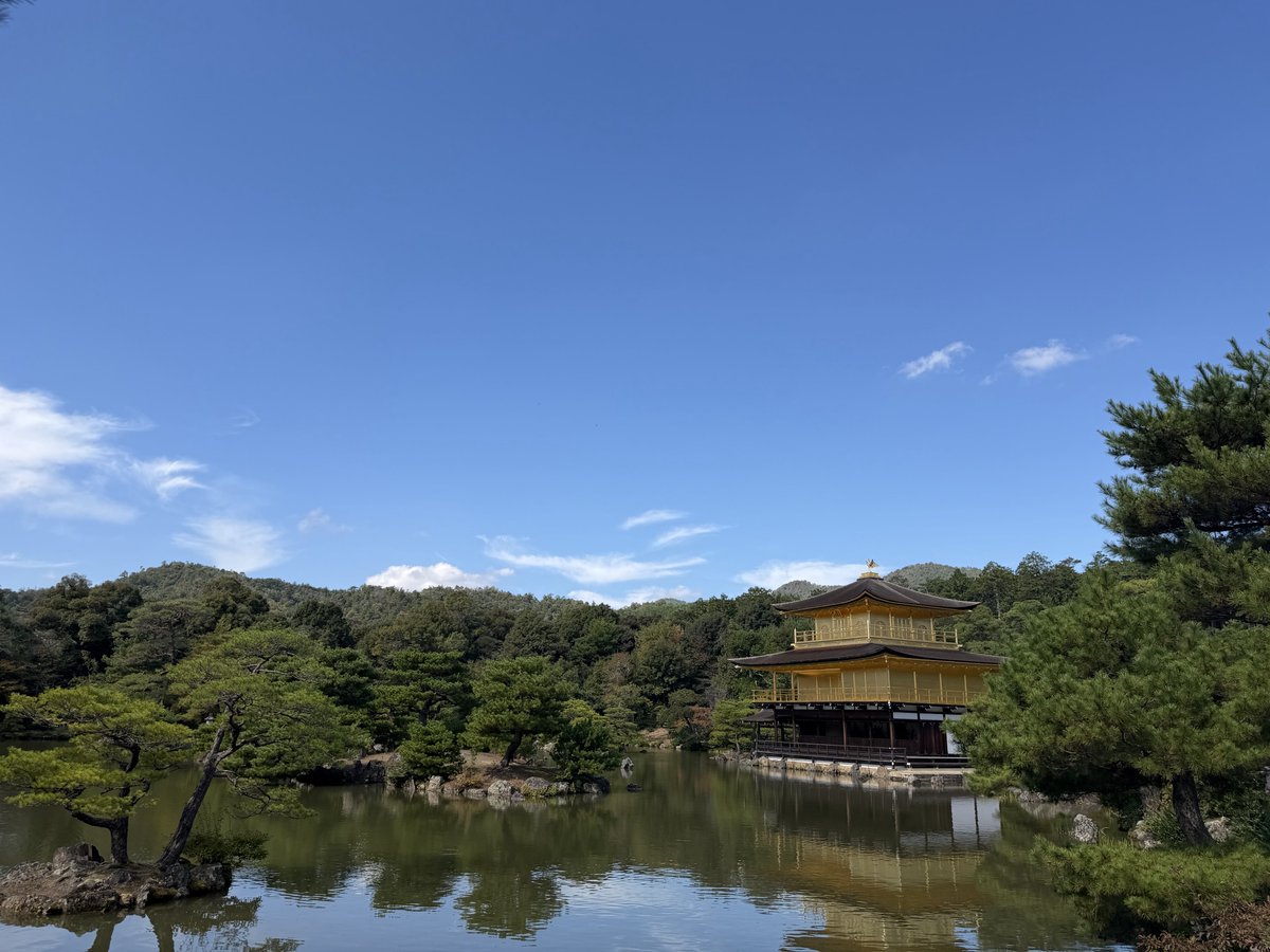 wakayamacurry's tweet photo. 空き時間で、京都観光もできました。

#金閣寺 https://t.co/WsD9H4BZ9Z