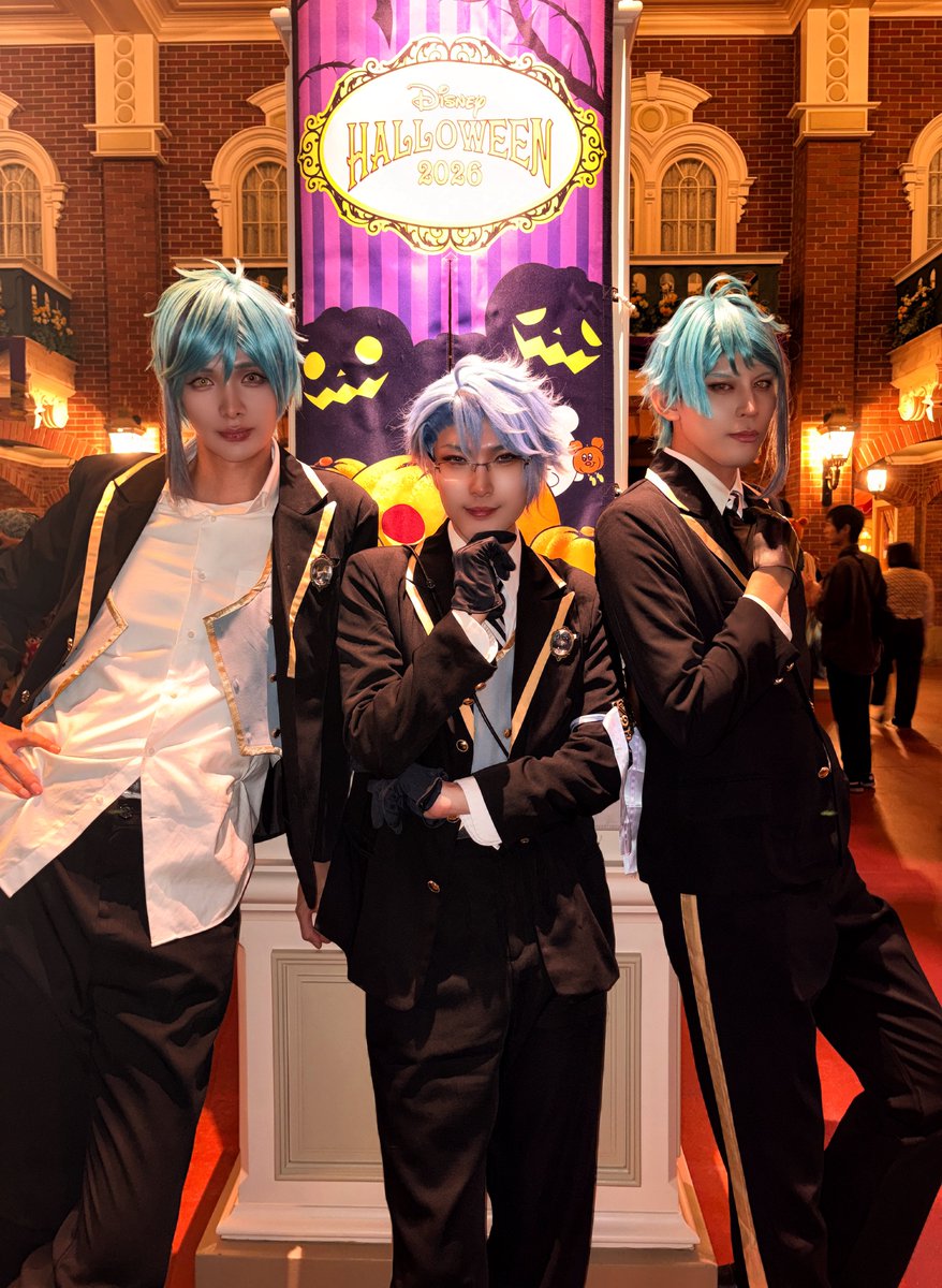 tenkun_JP's tweet photo. めちゃ疲れたけどめちゃ楽しかった

#Dハロ仮装2026
#Dハロツイステ https://t.co/u7yMtU4KwT