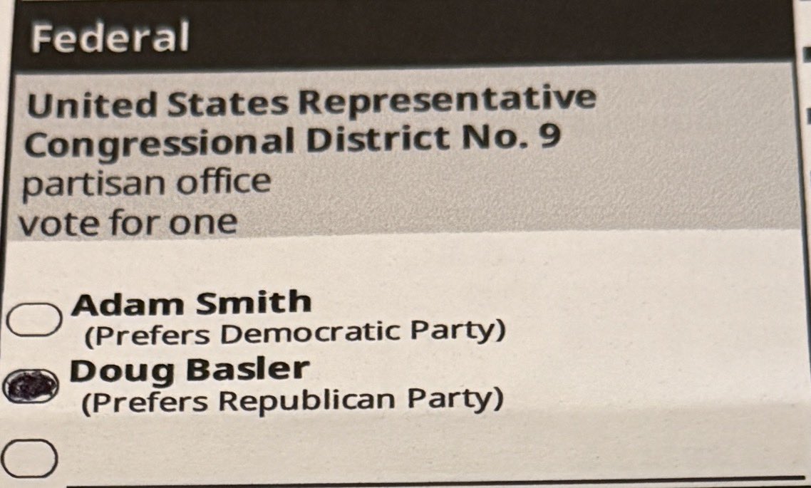 PNWConservative's tweet photo. 🚨WA Congressional District 9🚨

Vote Doug Basler. 

Incumbent Smith is beholden to The Squad, Far-Let Unions, Tr*ns Ideology, and supports the WA state income tax. He doesn’t represent us.

📍 Beacon Hill
📍 Seward Park
📍 Rainier Beach
📍 Columbia City
📍 Chinatown
📍 Bellevue https://t.co/jDjoQYKqC7