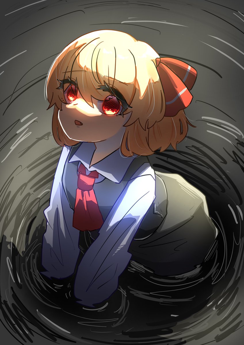 kagume3564's tweet photo. まっくら？ https://t.co/r9ymrA3Un8