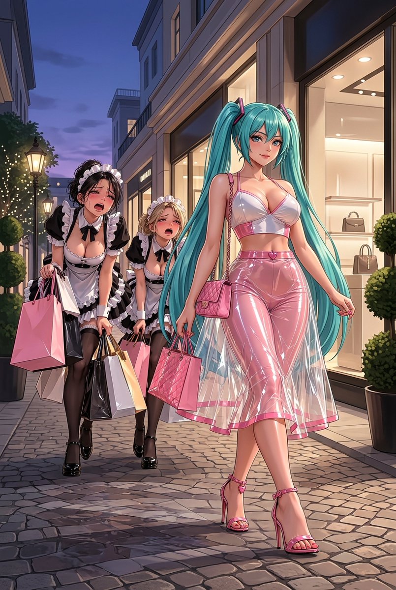 Virusf1985's tweet photo. inspiration from @LiquidLatexWins 
#hatsunemiku #AIart #FantasyArt 
https://t.co/oz6yZL2srY https://t.co/KGsoPlpHKW