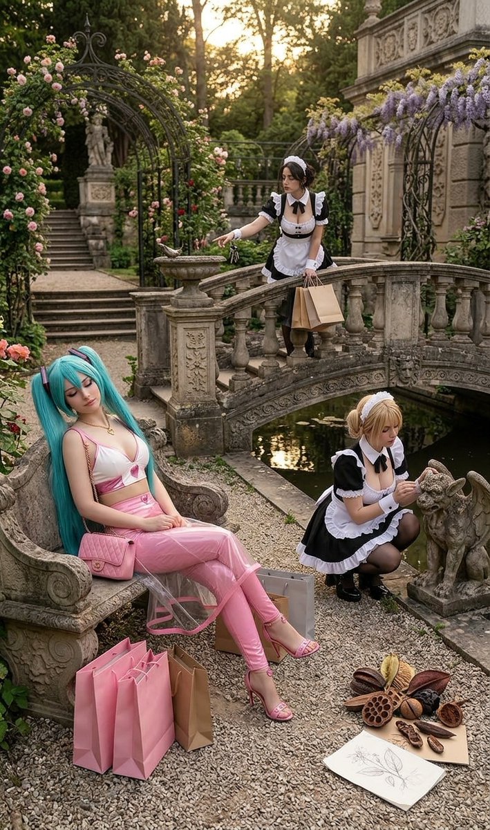 Virusf1985's tweet photo. inspiration from @LiquidLatexWins 
#hatsunemiku #AIart #FantasyArt 
https://t.co/oz6yZL2srY https://t.co/KGsoPlpHKW