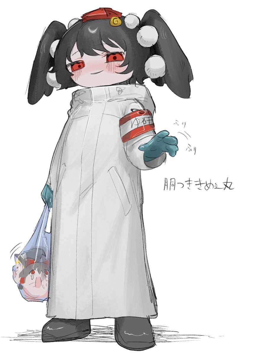 ll1ibm's tweet photo. 胴付き落書き https://t.co/YRlWxiGxha