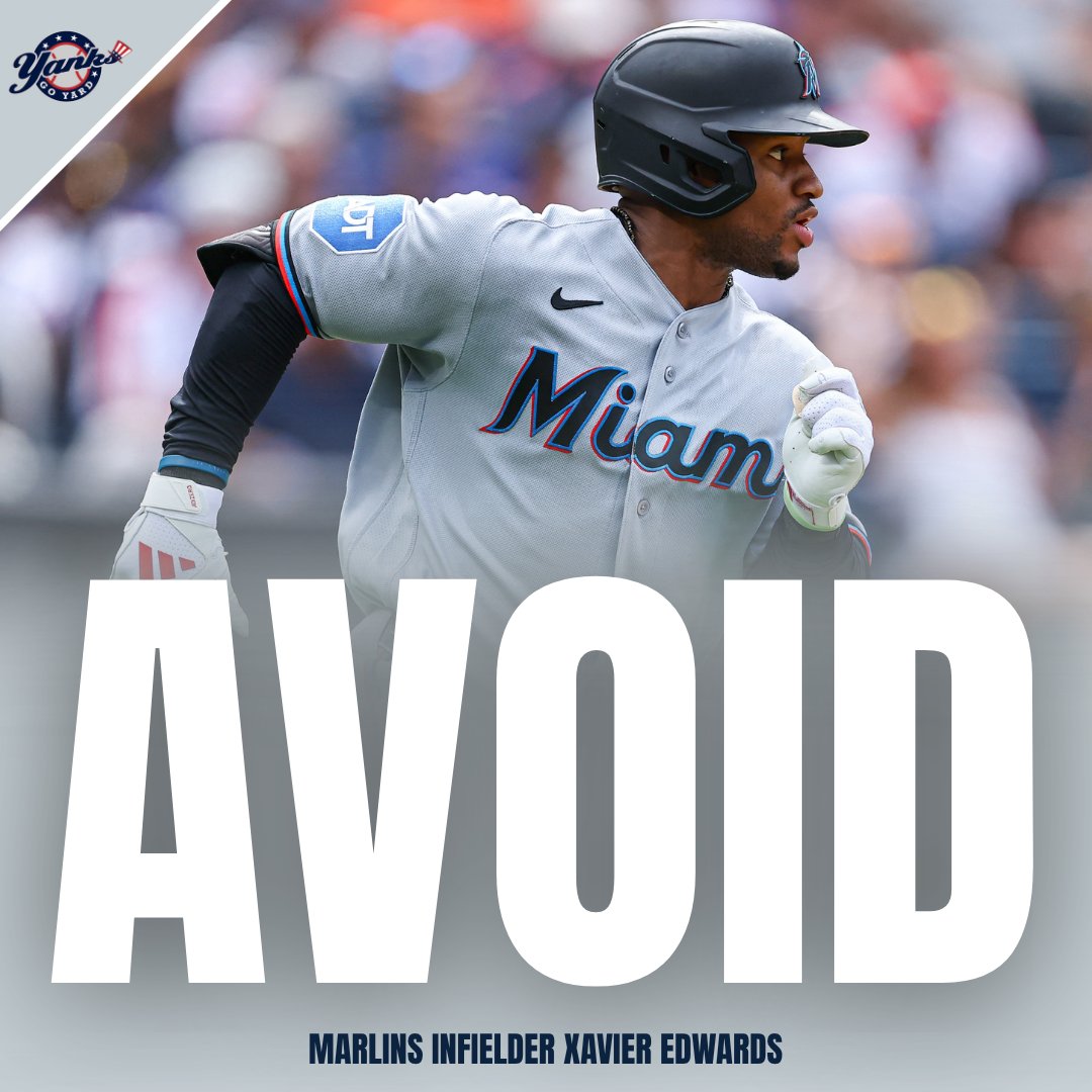 YanksGoYardFS's tweet photo. Here's why the Yankees would be foolish to trade for Xavier Edwards.

Read more ⬇️ https://t.co/kTEg840hAr