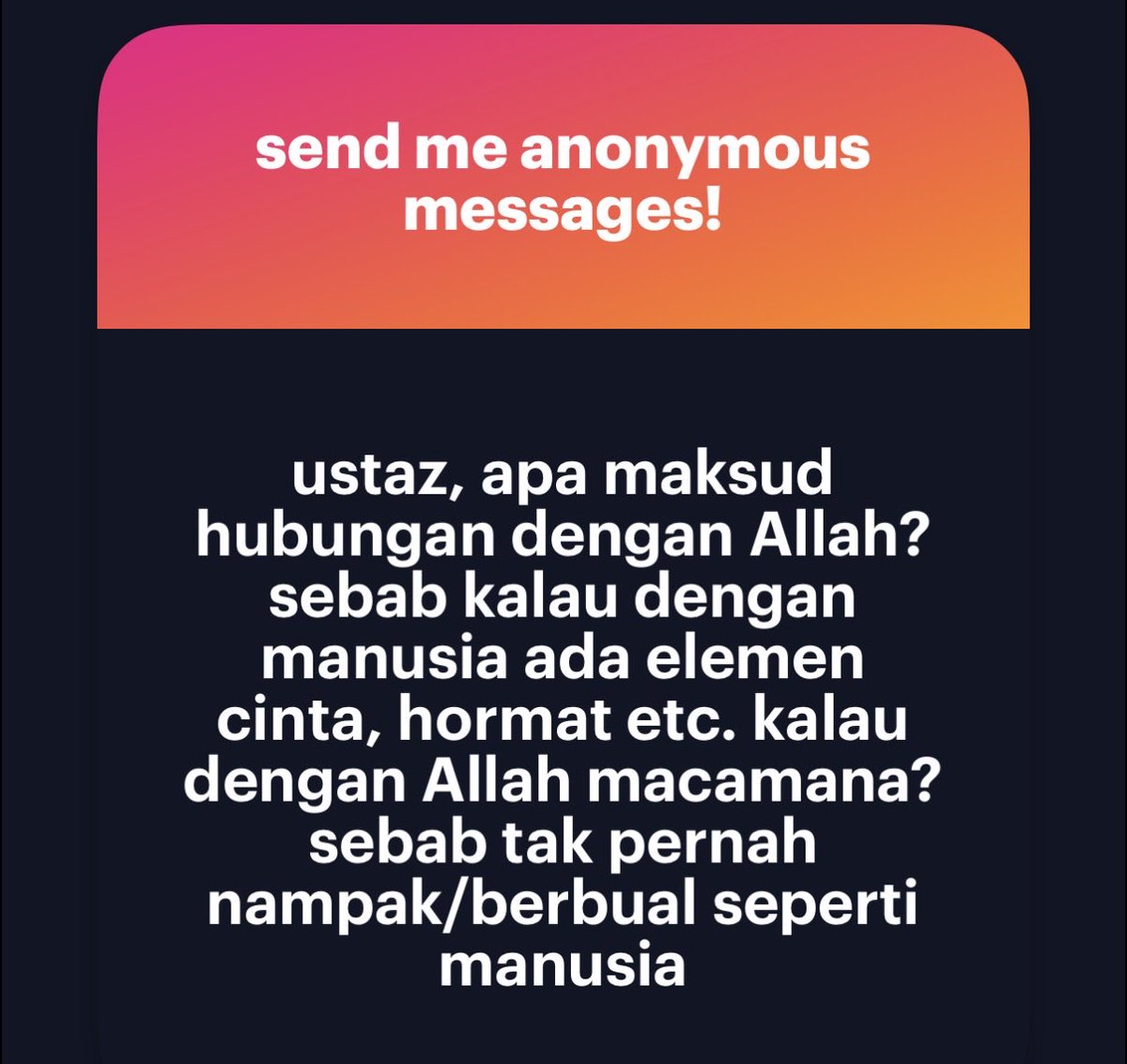 mnasrullah00's tweet photo. Hubungan dengan Allah adalah dengan cara melakukan segala perbuatan yang disuruh dan disukai oleh-Nya dan meninggalkan segala larangan-Nya.

Semakin kita jaga hubungan ini, semakin tinggi ketaqwaan dan peliharaan Allah SWT kepada kita. https://t.co/zVJWmEmmdB