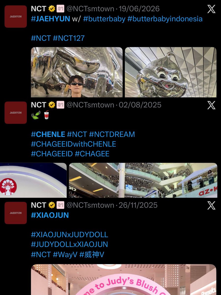 HCbodyguard's tweet photo. sm continues to mistreat haechan and not even give him the bare minimum of support!!!!!

haechan gets no post or acknowledgment of his brand ambassadorship while the members get posts and other content for their collabs!! https://t.co/AFpnEeTsMI
