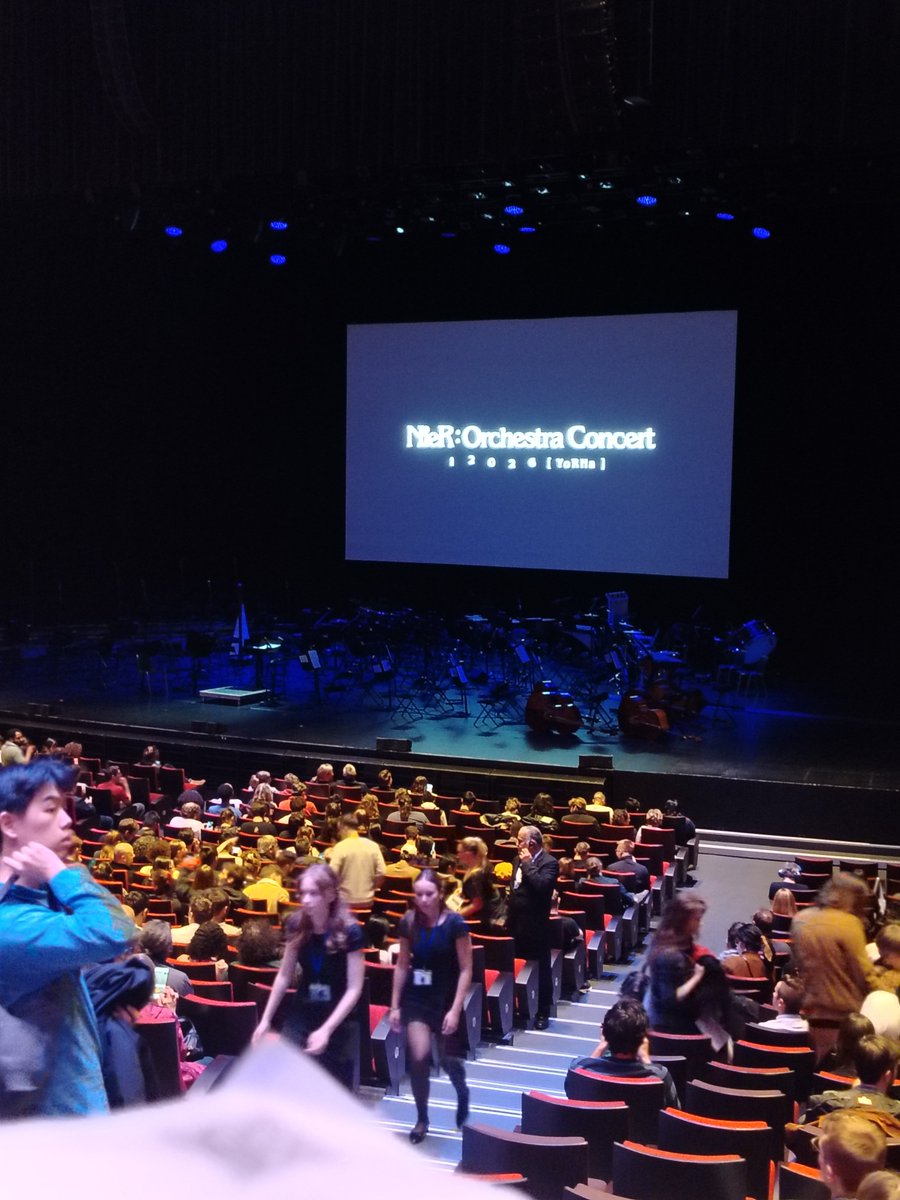 TheSandWrath's tweet photo. Un concert exceptionnel ! 

Qui était présent dans la salle ? ^^ 

#Nierorchestra #NieRAutomata #nierconcert https://t.co/wHNypw06uR