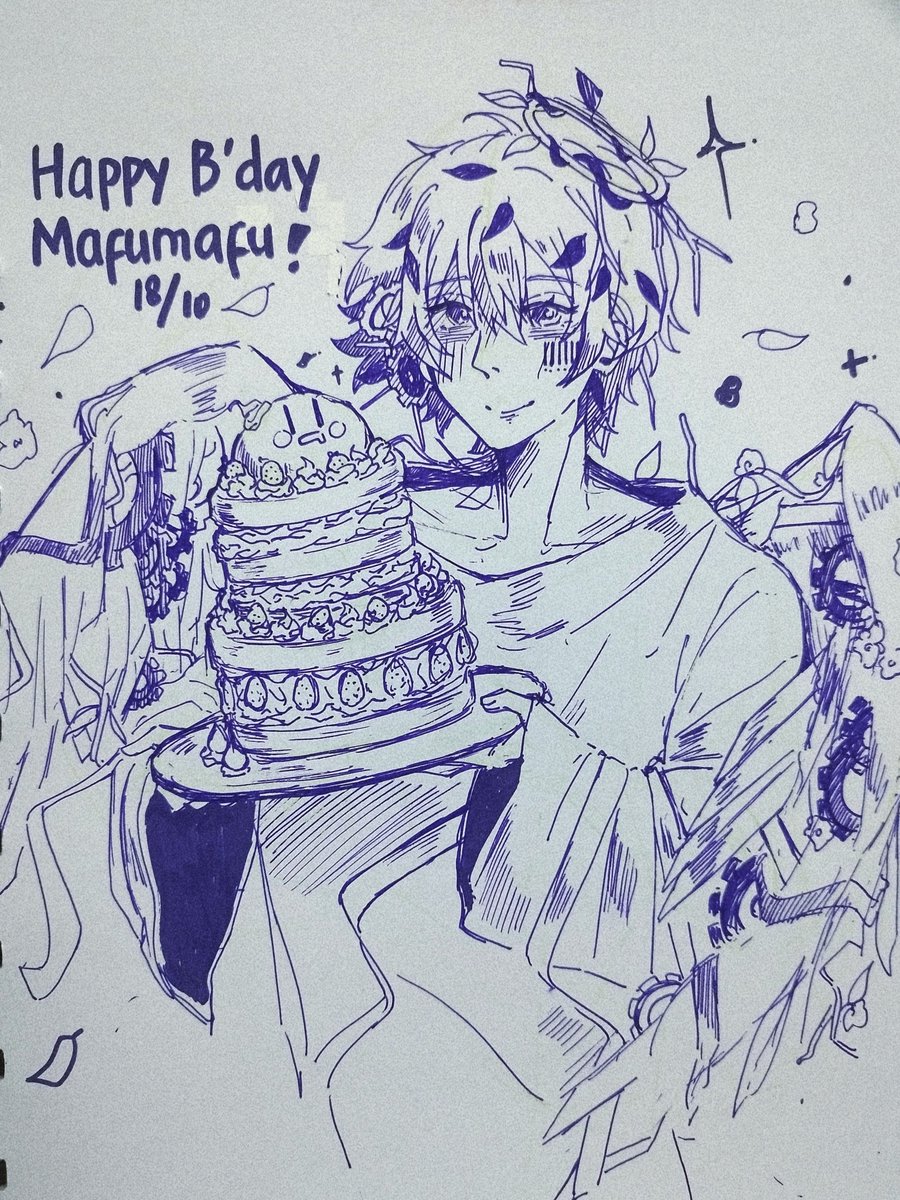anemosida's tweet photo. happy bday my first utaite oshi. wish you all the best❤️
#まふあーと 
#まふまふ誕生祭2026 https://t.co/emamcDJ97A