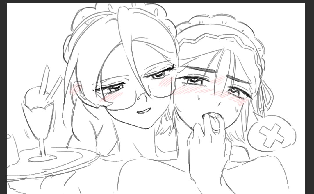 qqwy025's tweet photo. 其实不敢上色我怕毁了一切 https://t.co/BMlRsbnqFK