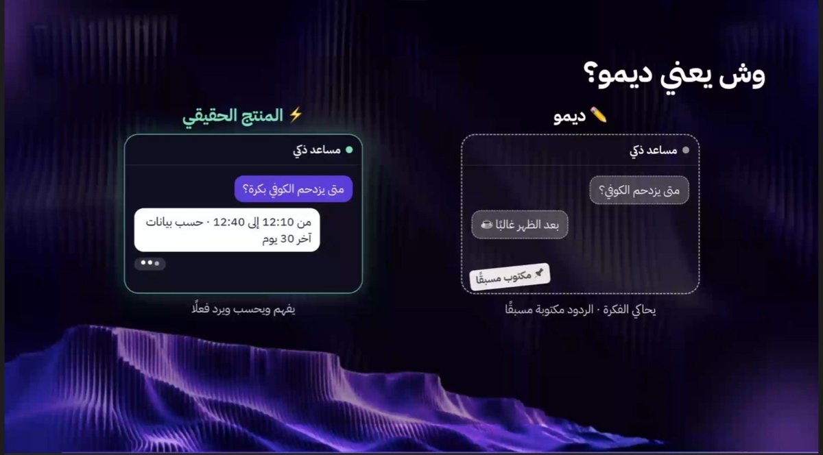 fatinovaX's tweet photo. Day1 | معسكر القمة 💜🏔️

بدايتنا خفيفة ولطيفة،عرفنا فيها متى تكون التقنية ناشئة ومتى تصير ناضجة،والفرق بين مجرد عرض فكرة وبين تحويلها لحل حقيقي قابل للاستخدام 👀✨

وكل الشكر للأستاذ عبدالمجيد بكر@mjeedbakr  على شرحه وتفاعله معنا، ولجميع القائمين على المعسكر @TuwaiqClub_UQU 🌟 https://t.co/5ThIc1prCO