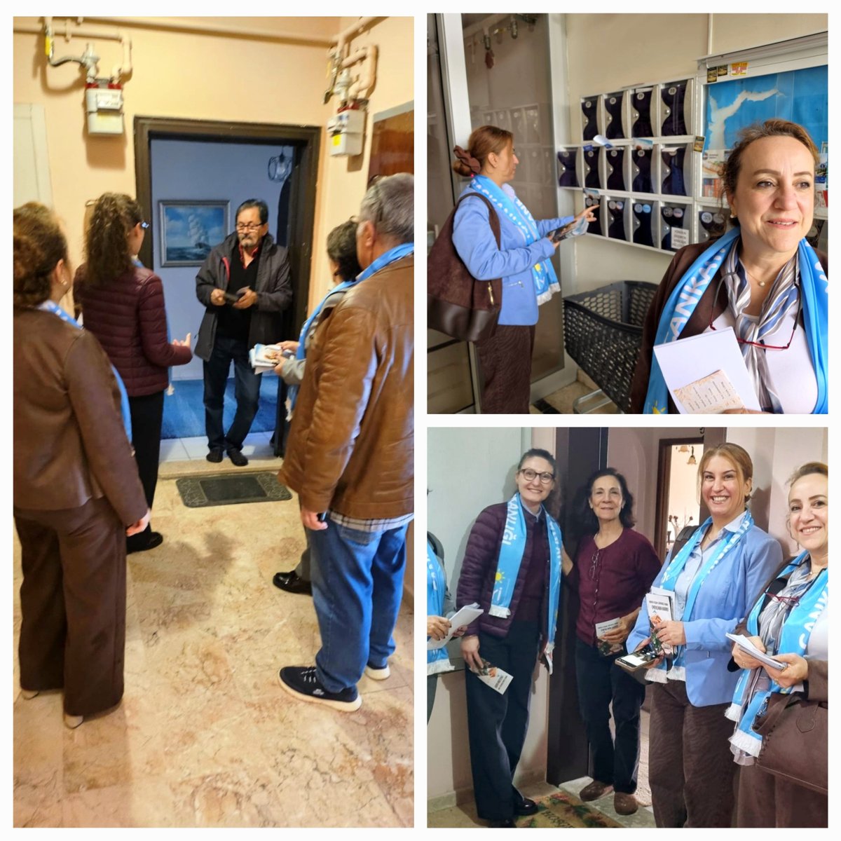 iyiparticanka's tweet photo. İYİ Parti Genel Merkez Kadın ve Aile Politikalarından Sorumlu Genel Başkan Yardımcımız Sayın Kevser Ofluoğlu’nun Türkiye genelinde başlattığı “Çat Kapı Geliyoruz, Gönülden Dinliyoruz” programı kapsamında, Çankaya İlçe Başkanlığı olarak Kırkkonaklar Mahallemizde vatandaşlarımızı ziyaret ettik.

Ziyaretlerimizde özellikle kadınlarımızın sorunlarını, taleplerini ve beklentilerini dinledik; gönülden sohbet ederek dayanışmamızı güçlendirdik.

Çünkü biliyoruz ki çözüm, önce dinlemekle; gönüllere dokunmakla ve vatandaşımızın yanında olmakla başlar.

Sahada, vatandaşlarımızla iç içe; dinlemeye, anlamaya ve sorunlara çözüm üretmek için çalışmaya devam ediyoruz.

Gönülden dinliyor, gönüllere dokunuyoruz.

@MDervisogluTR 
@KevserOfluoglu 
@YenerYILDIRIM06 
@ozgeozbelen 
@MineEbruSenturk 
@14zuleyha